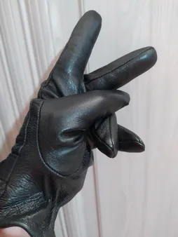 دستکش مردانه پاتن چرم آفتاب مدل DM 99