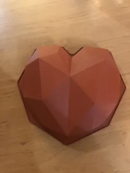 قالب کیک طرح قلب کد 2019