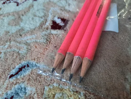 مداد آریا مدل فلورسنت مجموعه 4 عددی