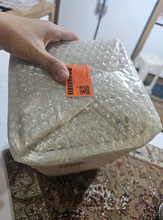 ست سطل و فرچه همارا طرح 4 گوش مدل بادبزنی زبرا