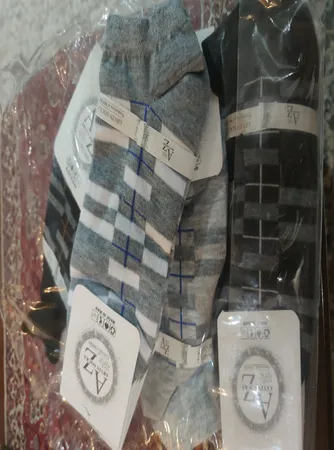 جوراب مردانه مدل نانو پنبه اسپرت نیم ساق مجموعه 12 عددی