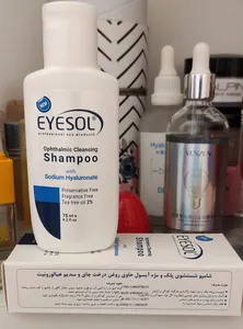 تجریه خرید شامپو شست‌وشوی پلک و مژه آیسول مدل ophthalmic حجم 75 میلی‌لیتر