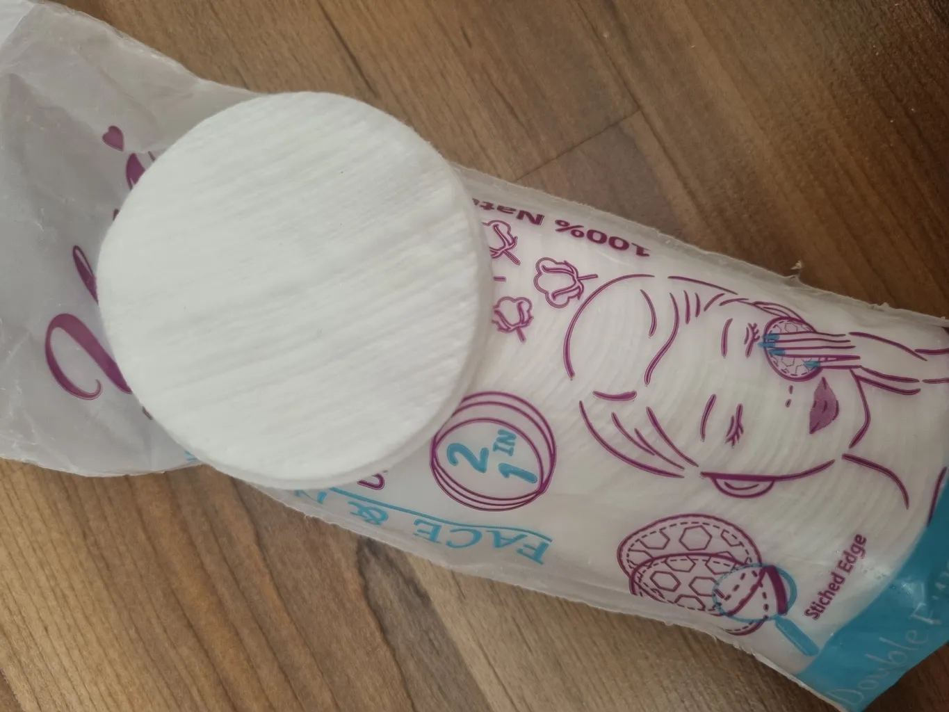 پد آرایشی یونی لد مدل Ultra Soft بسته 80 عددی