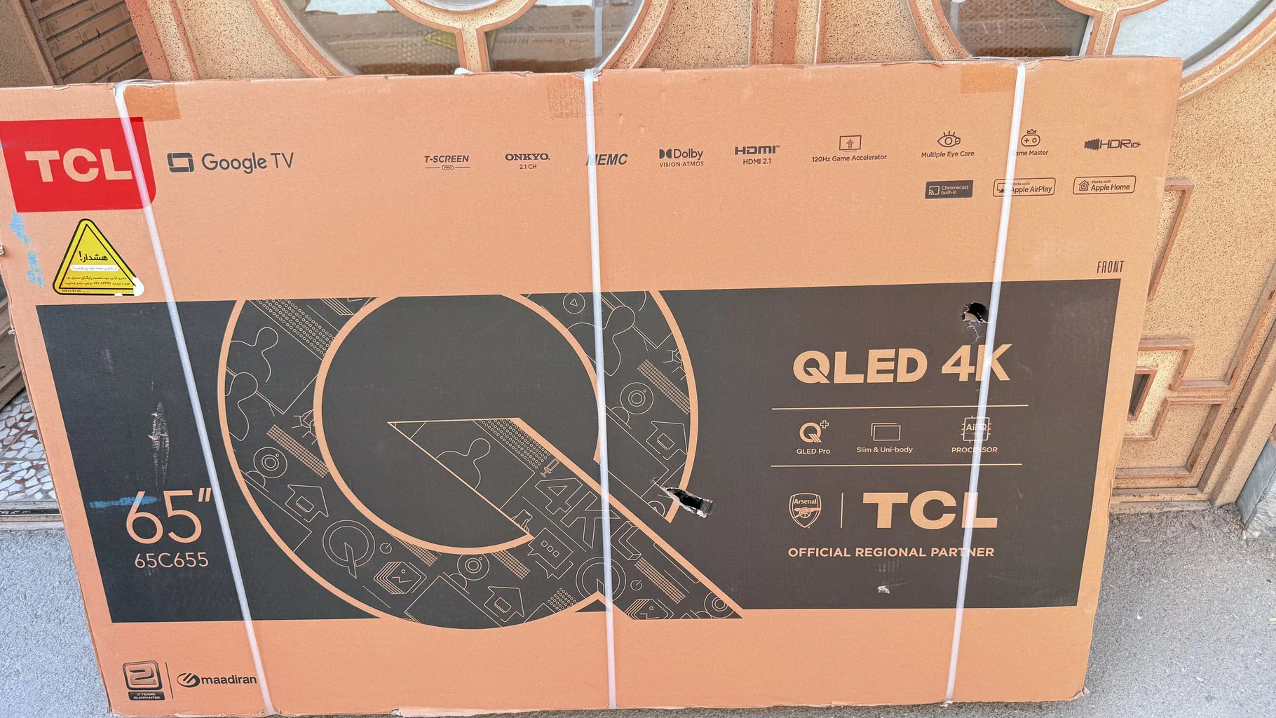 تلویزیون کیو ال ای دی هوشمند تی سی ال مدل 65C655 سایز 65 اینچ