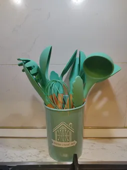 سرویس کفگیر و ملاقه 12 پارچه مدل  KITCHEN SET