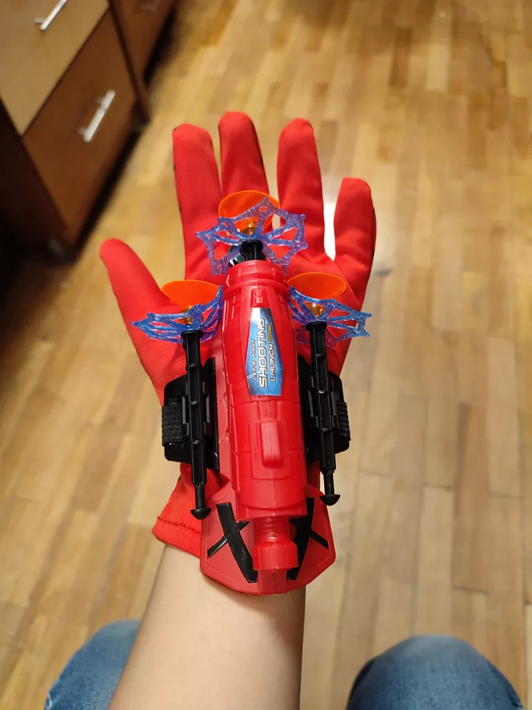 ابزار ایفای نقش مدل دستکش تیر انداز مرد عنکبوتی