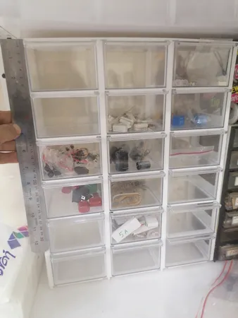 جعبه ابزار 18 کشو مدل کریستالی