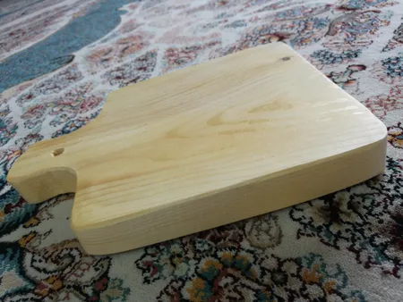 تخته گوشت چوبی آرونی مدل پامچال سایز 1