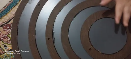 آینه دکوراتیو دکو گیوا مدل G65 مجموعه 5 تکه