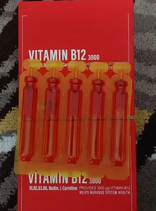 تجریه خرید ویال ویتامین ب 12 3000 میلی گرم با طعم پرتقال فورت ای - بسته 10 عددی