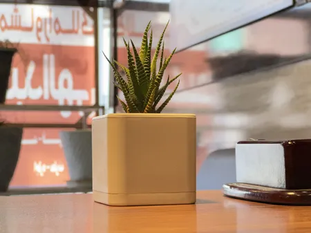 گلدان طرح مکعب مدل مهرنی 7.5-104