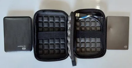 کیف هارد دیسک اکسترنال مدل دوقلو 2