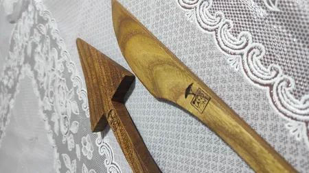 کفگیر سرو کیک مدل wood