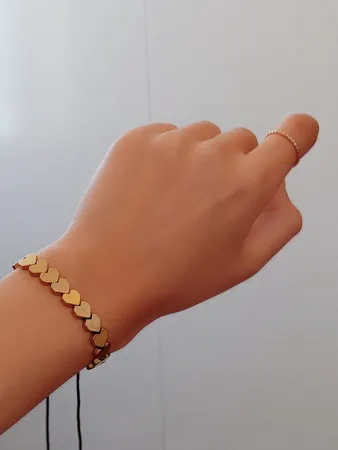 دستبند دخترانه مدل حدید GM105