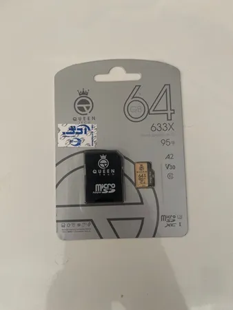 کارت حافظه Micro SD HC کوئین تک مدل Elite Pro A2 V30 کلاس 10 استاندارد UHS-I U3 سرعت 85MBps ظرفیت 64 گیگابایت به همراه آداپتور SD و کارت خوان