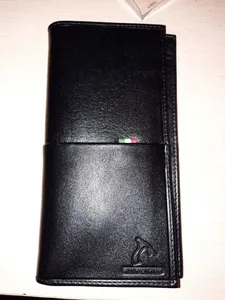 تجریه خرید کیف پول مردانه چرم بارز کد DM81