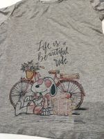 تی شرت آستین کوتاه زنانه مدل سگ و دوچرخه F1022