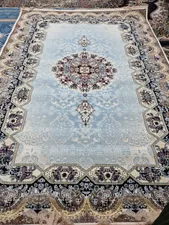 تجریه خرید فرش ماشینی سهند کد VF21.5K زمینه کرم