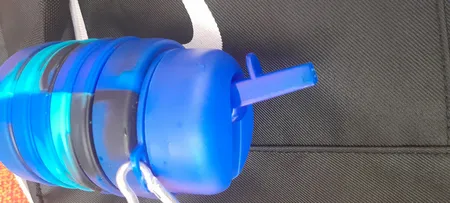 قمقمه مدل سیلیکونی تاشو گنجایش 0.5 لیتر