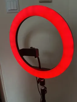 رینگ لایت مدل MJ33-RGB