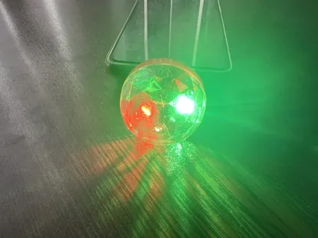 رقص نور مدل اسمال مجیک بال LED به همراه تبدیل OTG مجموعه 4 عددی