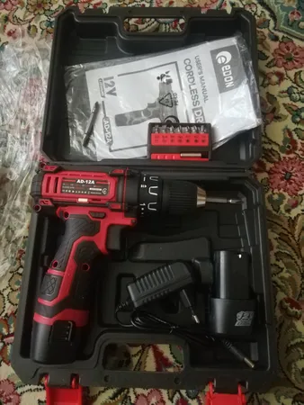 دریل پیچ گوشتی شارژی ادون مدل AD-12A LITHIUM