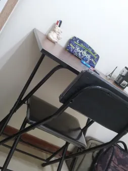 ست میز تحریر و صندلی مدل تاشو و تنظیم شو کد 70