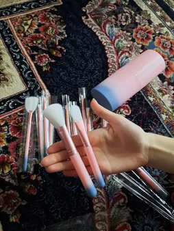 ست برس آرایشی مدل 01 بسته 12 عددی