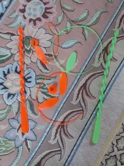 فرفره مدل SPIRAL ROD کد 3192 بسته دو عددی