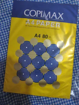 کاغذ A4 کپی مکس مدل KNS بسته 500 عددی