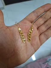 تجریه خرید گوشواره طلا 18 عیار زنانه طلای مستجابی کد 1