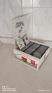 تجریه خرید چای کیسه ای عطری خانواده چای دبش بسته 100 عددی