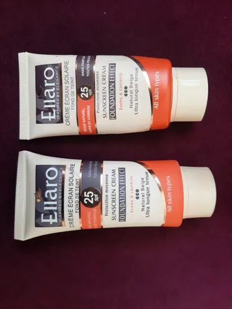 کرم ضد آفتاب رنگی الارو مدل SPF25 محافظ UVA ،UVB، مناسب انواع پوست تحت لیسانس حجم 40 میلی‌لیتر