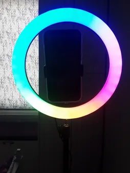 رینگ لایت مدل MJ33-RGB