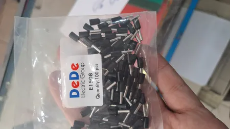 سر سیم سوزنی مدل E1508 بسته 100 عددی