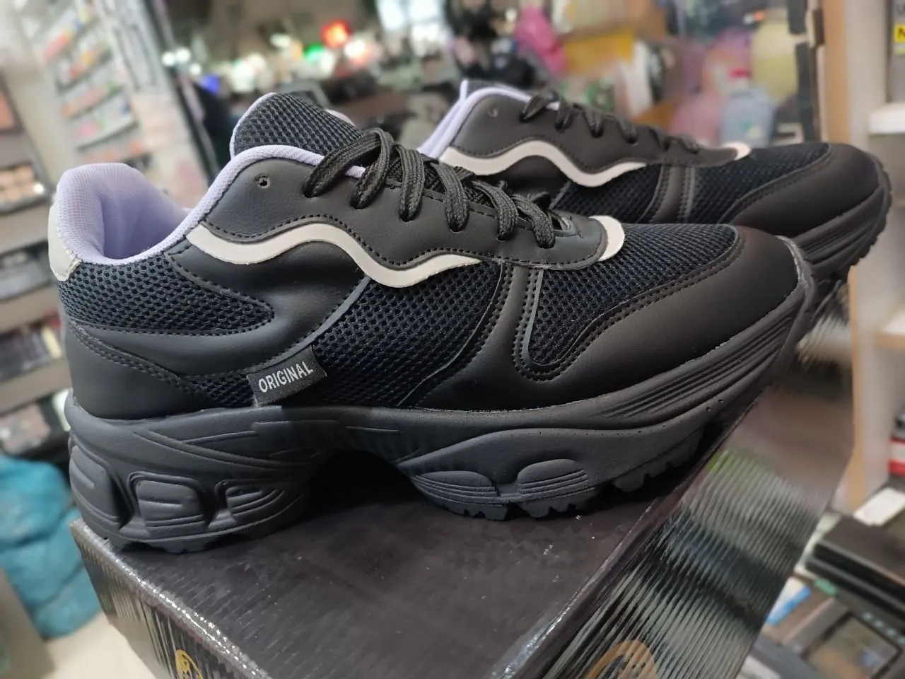 کفش روزمره زنانه سیی 1966 مدل اسپرت موجی کد 2237