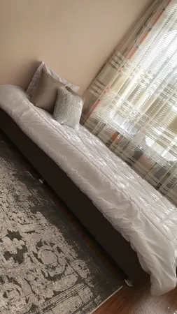 تخت خواب یک نفره آسایش باکس مدل AK147 سایز 200 × 120 سانتی متر