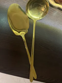 سرویس کفگیر و ملاقه 2 پارچه مدل مارپل