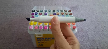 ماژیک راندو بیسیک مدل براش بسته 60 عددی