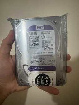 هارددیسک اینترنال وسترن دیجیتال مدل Purple WD10PURZ ظرفیت 1 ترابایت