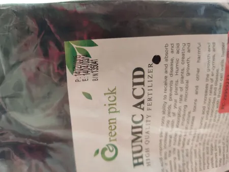 کود اسید هیومیک پودری گرین پیک مدل Hu500 وزن 500 گرم