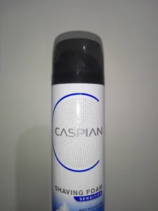 تجریه خرید فوم اصلاح کاسپین مدل  Sensitive Skin حجم 200 میلی لیتر