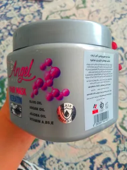 ماسک مو انجل کرفت مدل فری سولفات کراتین حجم 500 میلی لیتر