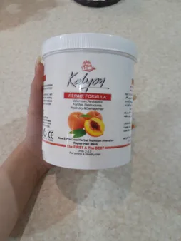 ماسک مو گیاهی کالیون مدل هلو حجم 750 میلی لیتر