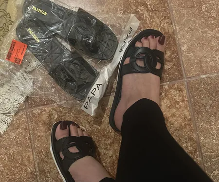 دمپایی زنانه پاپا مدل BK.2775