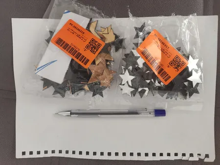 آینه فیلی طرح ستاره های سر گرد کد PG009