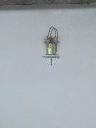 شلف دیواری مدل لوزی کد 09030035 سایز متوسط