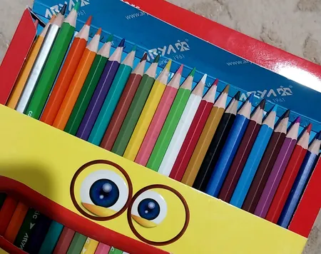 مداد رنگی 2+24 رنگ آریا مدل 3017