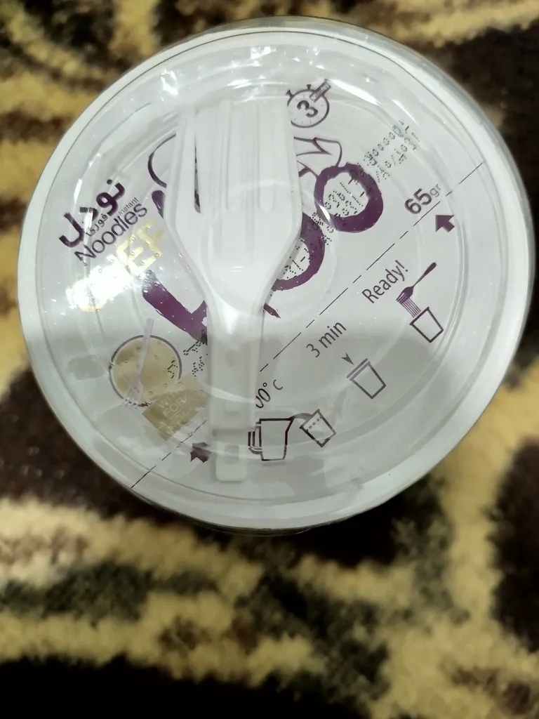 نودل گوشت لیوانی شف هو - 65 گرم بسته 6 عددی