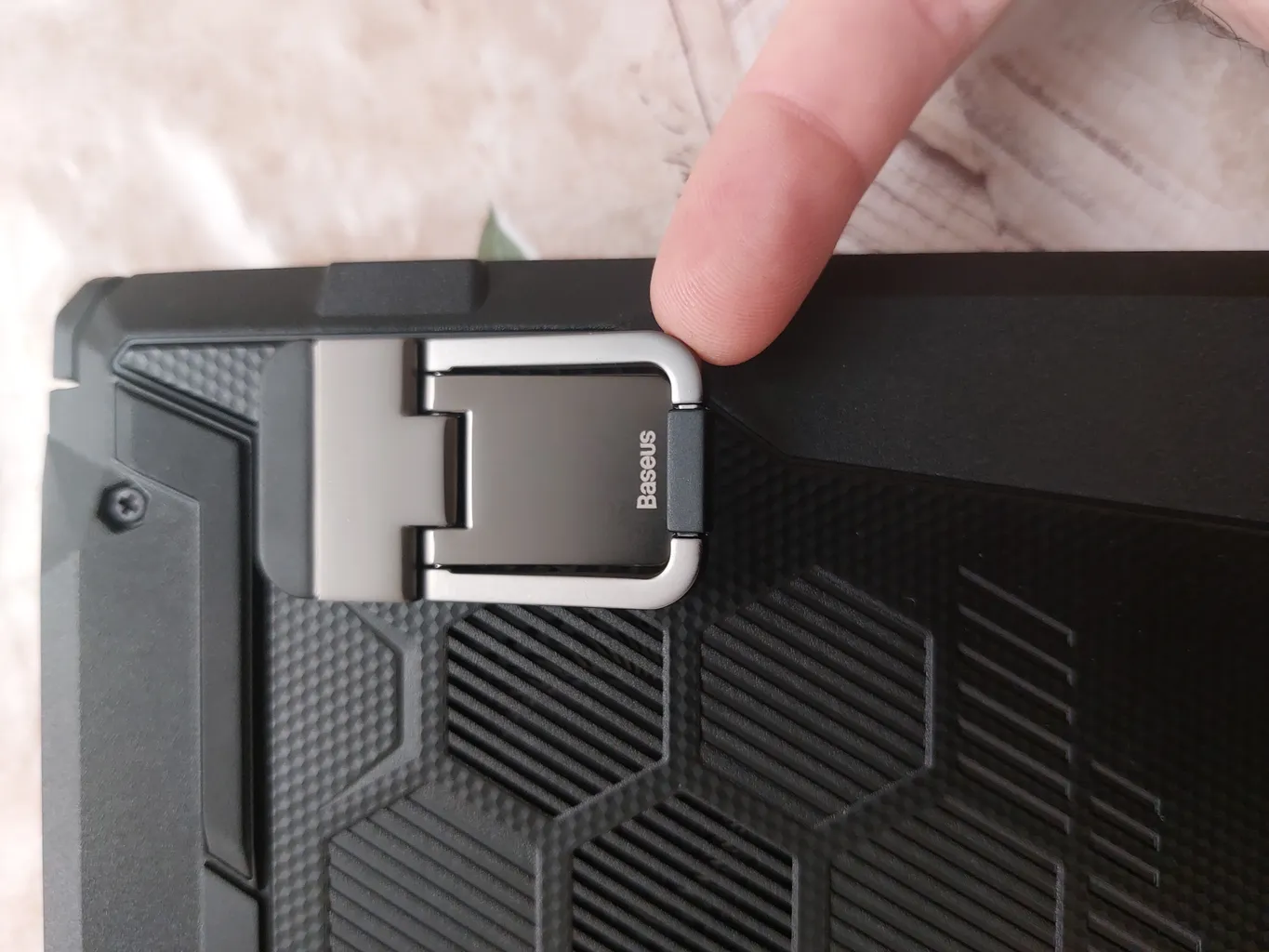 پایه نگهدارنده لپ تاپ بیسوس مدل BS-HN001 بسته 2 عددی